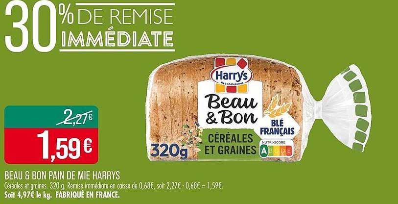 BEAU & BON PAIN DE MIE HARRYS
