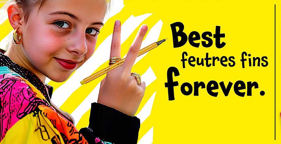 Best feutres fins forever.