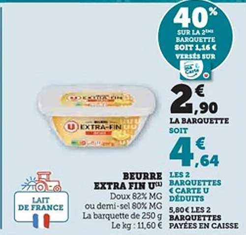 BEURRE EXTRA FIN U™