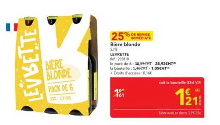 Bière blonde