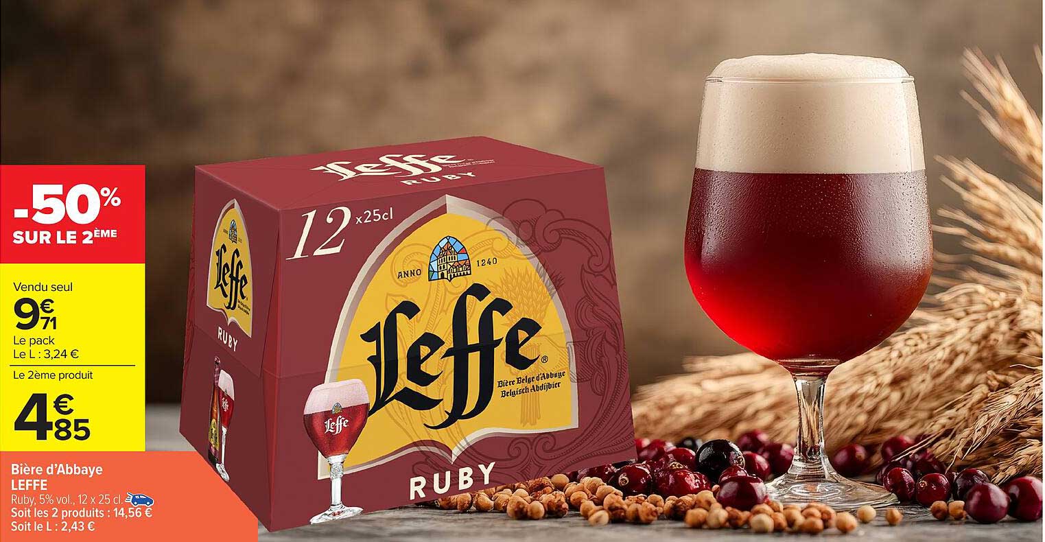 Bière d’Abbaye LEFFE