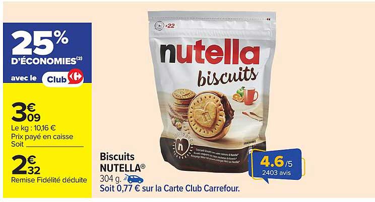 Biscuits NUTELLA®