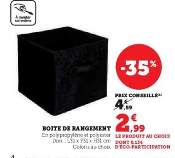 BOITE DE RANGEMENT