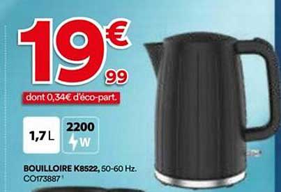BOUILLOIRE K8522, 50-60 Hz.