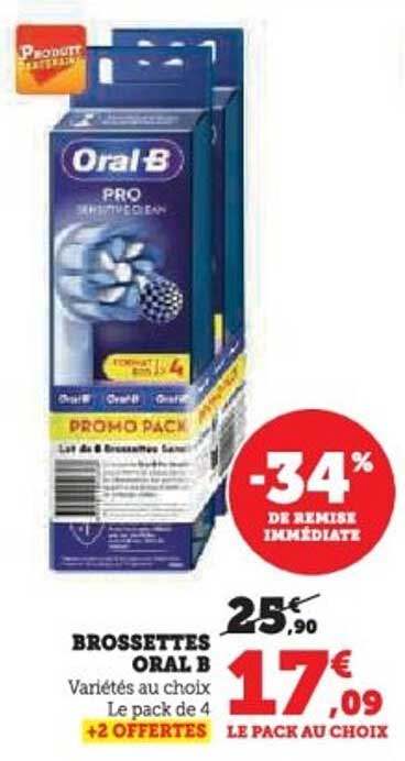 BROSSETTES ORAL B