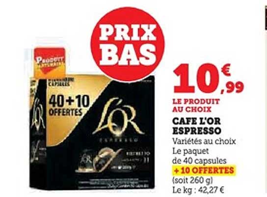 CAFÉ L’OR ESPRESSO