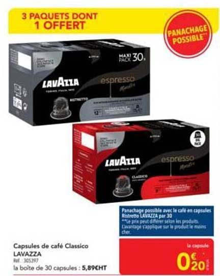 Capsules de café Classico LAVAZZA