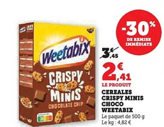 CEREALES CRISPY MINIS CHOCO WEETABIX