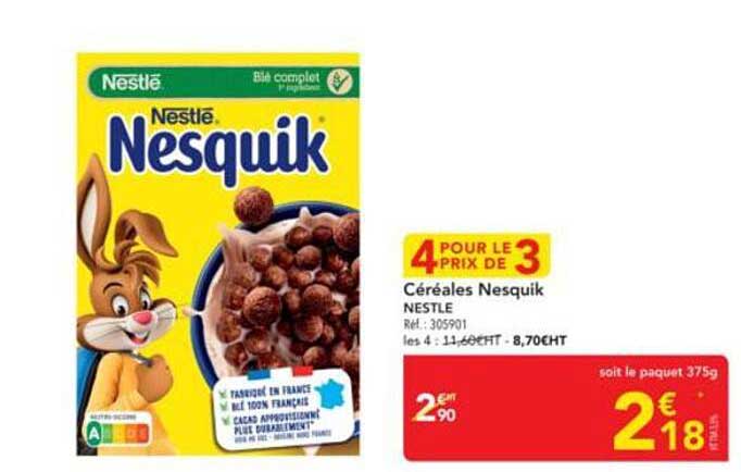 Céréales Nesquik