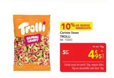 Cerises lisses TROLLI