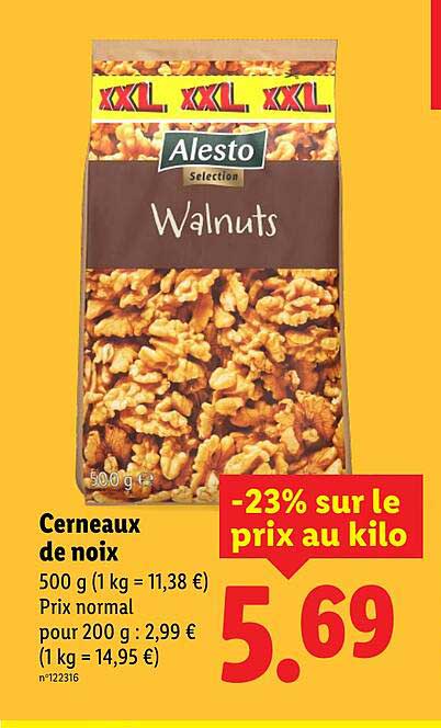 Cerneaux de noix