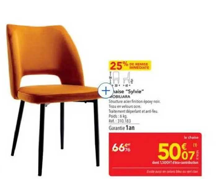 Chaise "Sylvie"