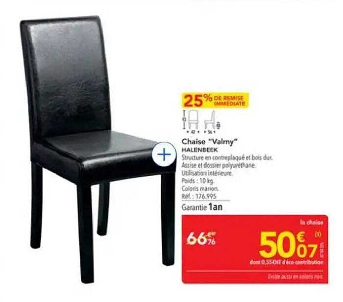 Chaise “Valmy” HALENBEEK