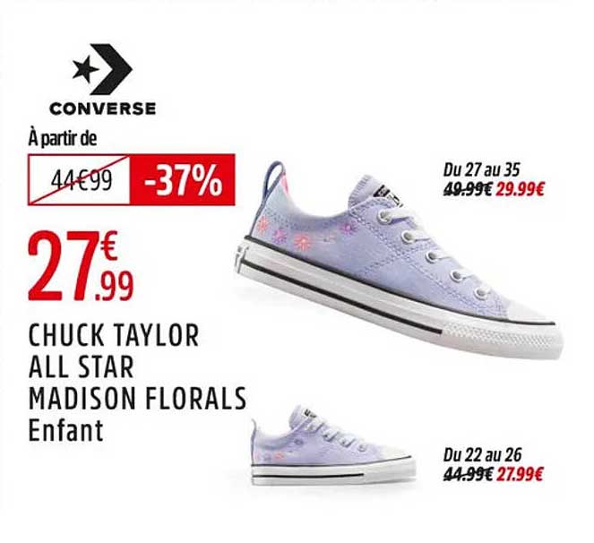 CHUCK TAYLOR ALL STAR MADISON FLORALS Enfant