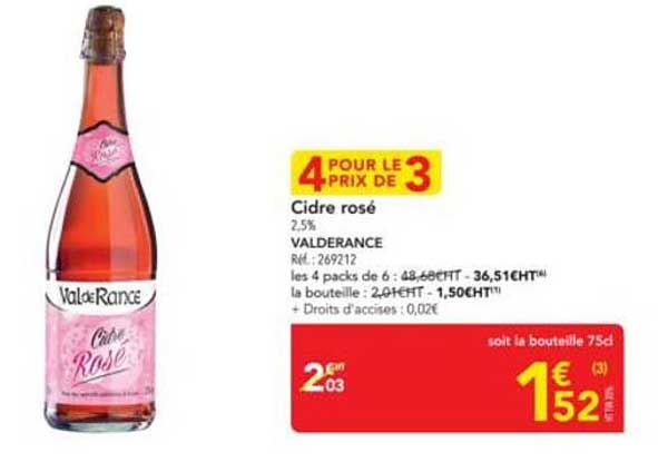 Cidre rosé
