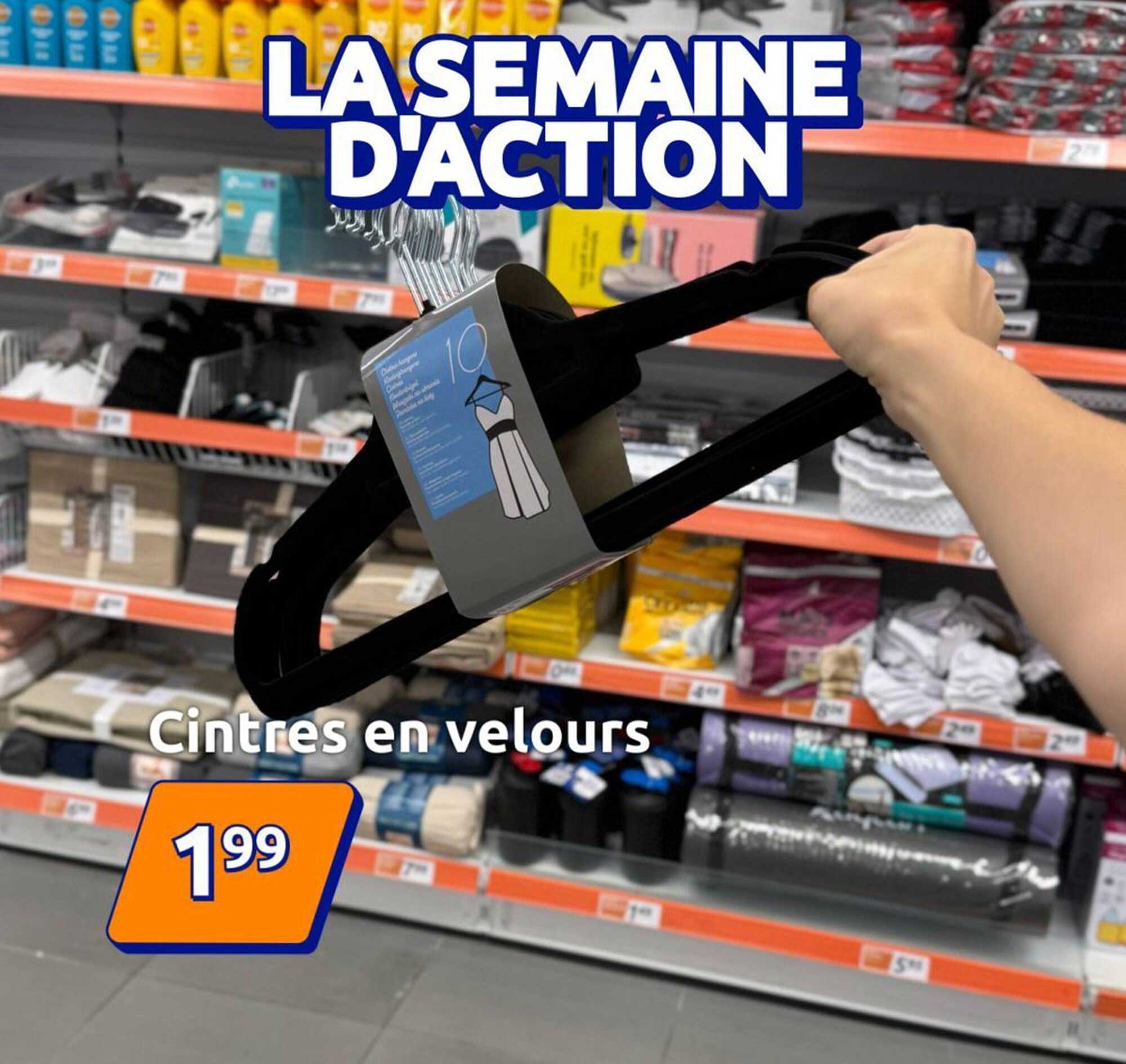 Cintres en velours