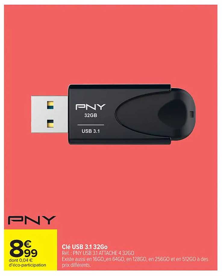 Clé USB 3.1 32Go