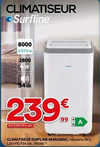 CLIMATISEUR Surfline 8KMA290C