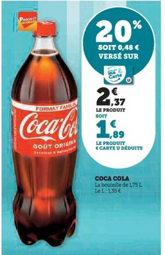 Coca Cola Goût Original - Format Familial