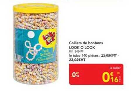 Colliers de bonbons LOOK O LOOK
