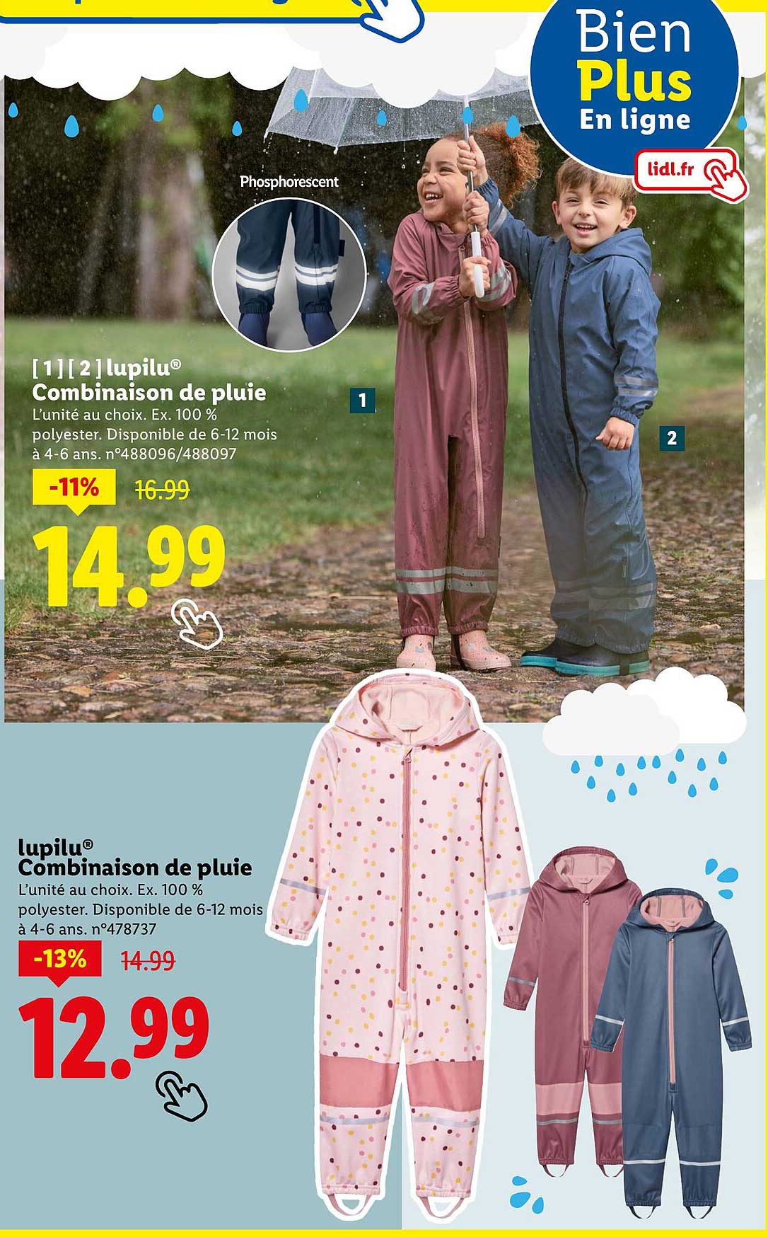 Combinaison de pluie