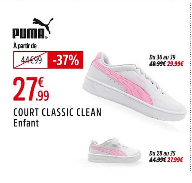 COURT CLASSIC CLEAN Enfant