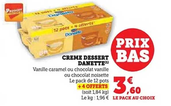 CRÈME DESSERT DANETTE