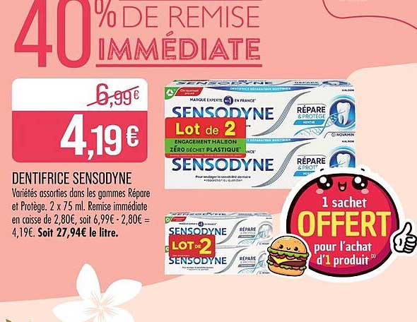 DENTIFRICE SENSODYNE