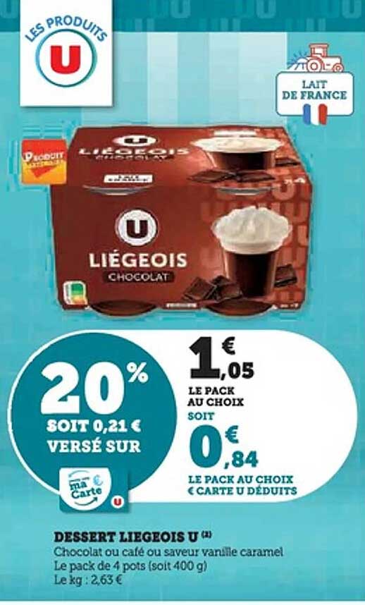 DESSERT LIEGEOIS U