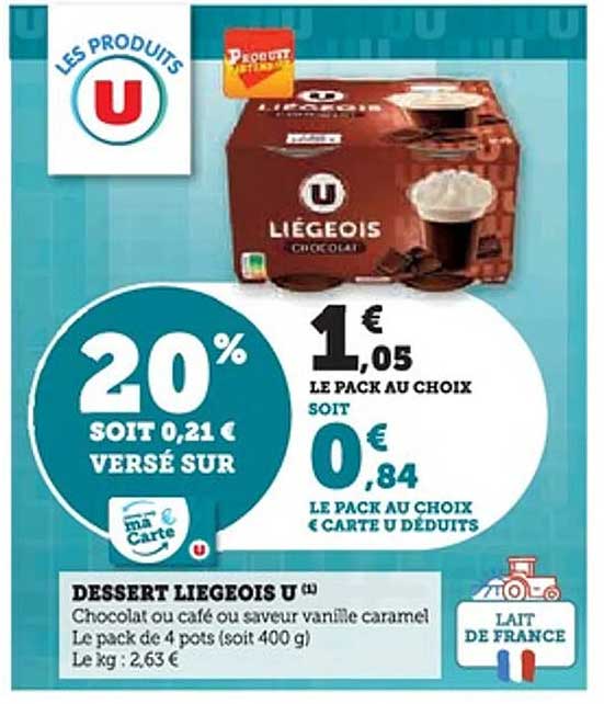 DESSERT LIEGEOIS U