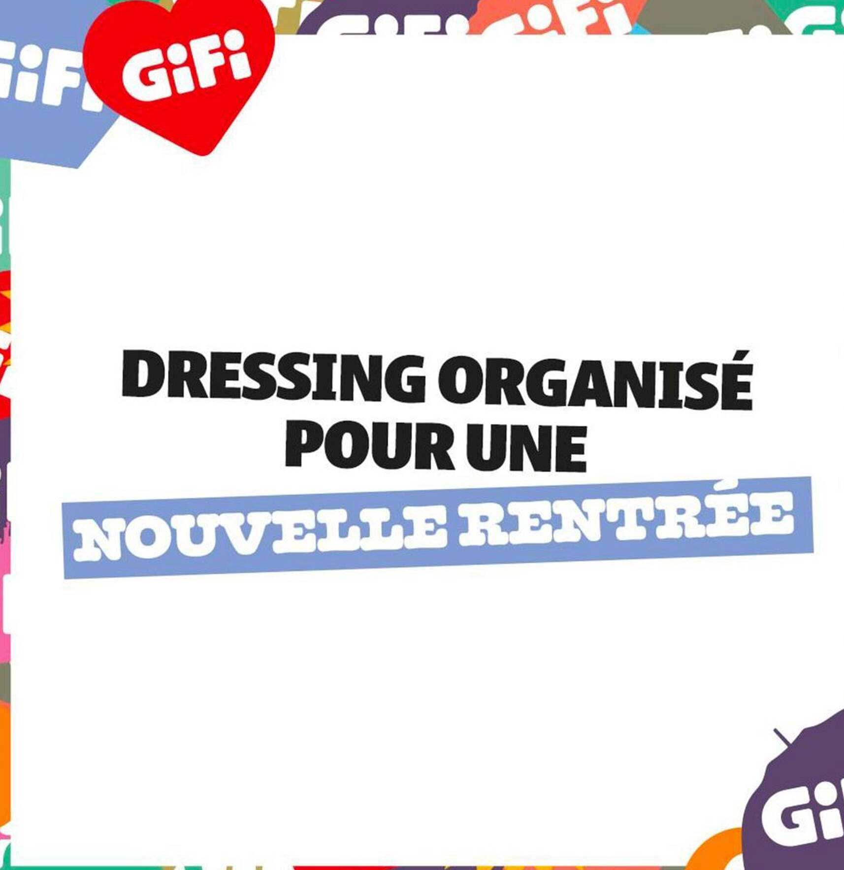 DRESSING ORGANISÉ POUR UNE NOUVELLE RENTRÉE