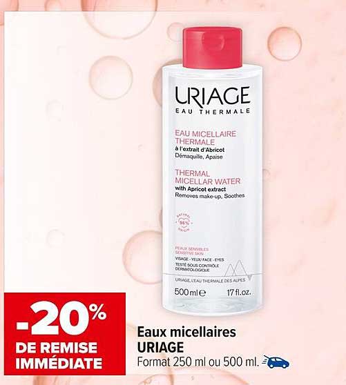 Eaux micellaires URIAGE