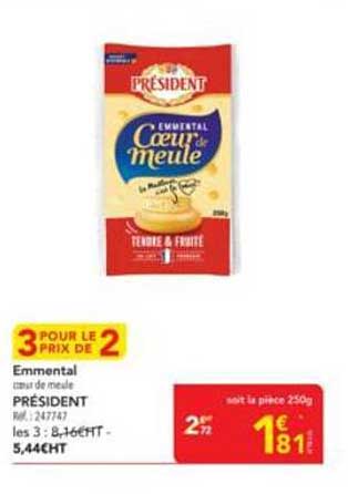 Emmental cœur de meule