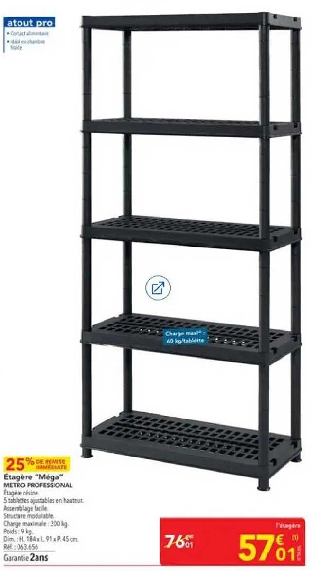 Étagère "Mèga" METRO PROFESSIONAL