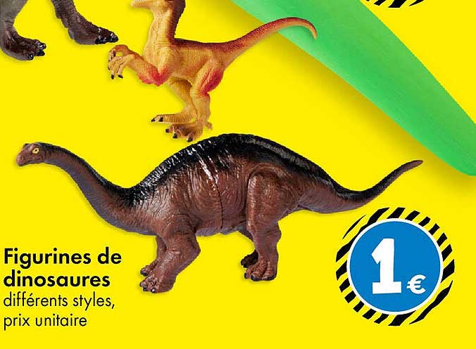Figurines de dinosaures différents styles, prix unitaire
