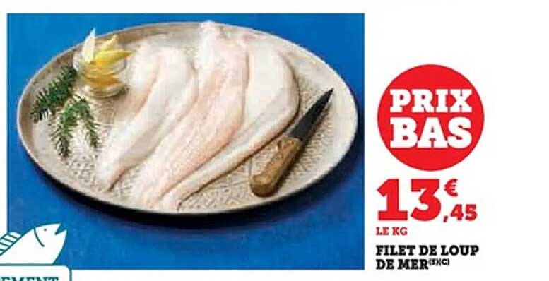 FILET DE LOUP DE MER