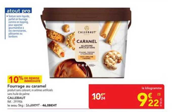 Fourrage au caramel
