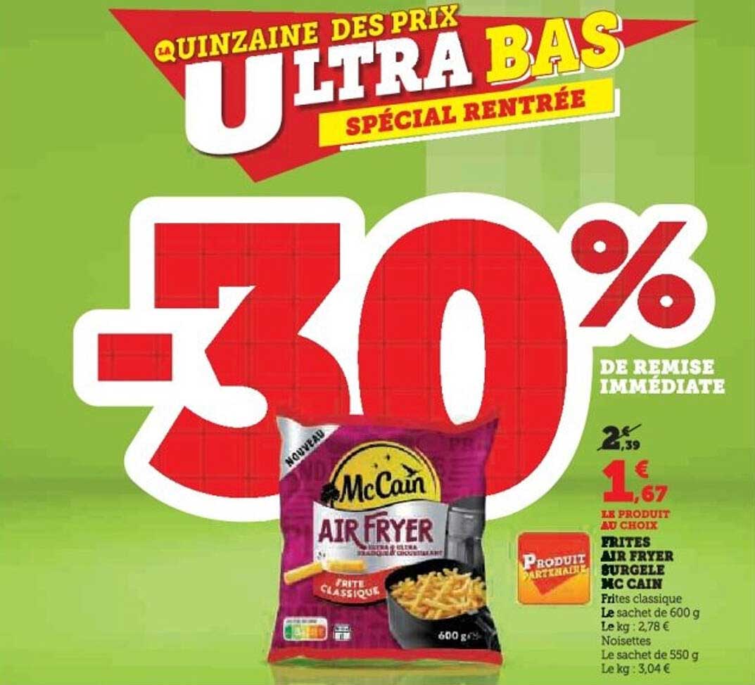 Frites AIR FRYER SURGELES McCain