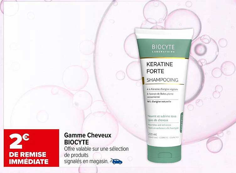 Gamme Cheveux BIOCYTE