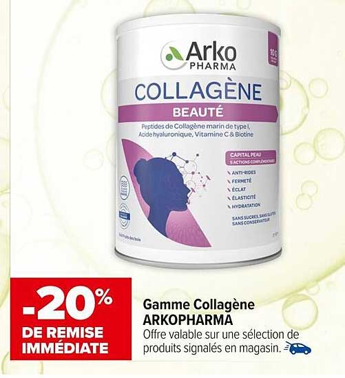 Gamme Collagène ARKOPHARMA