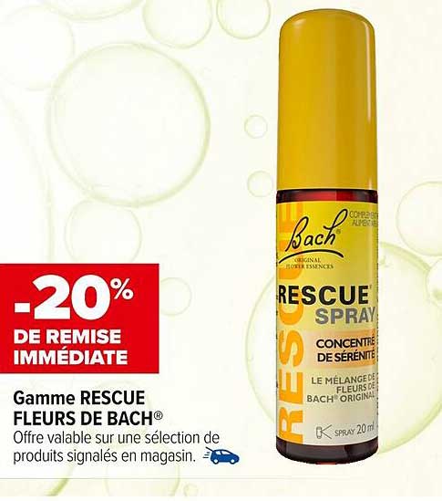 Gamme RESCUE FLEURS DE BACH®