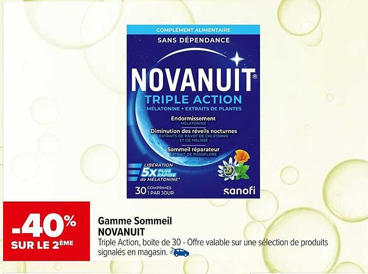 Gamme Sommeil NOVANUIT