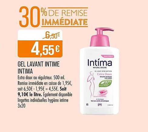 GEL LAVANT INTIME INTIMA