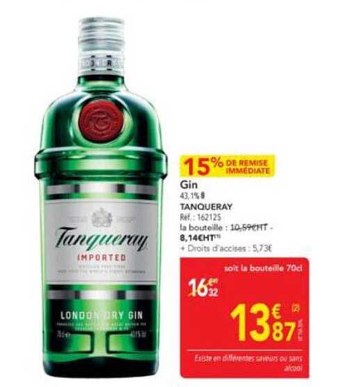 Gin Tanqueray