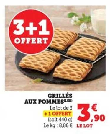 GRILLÉS AUX POMMES