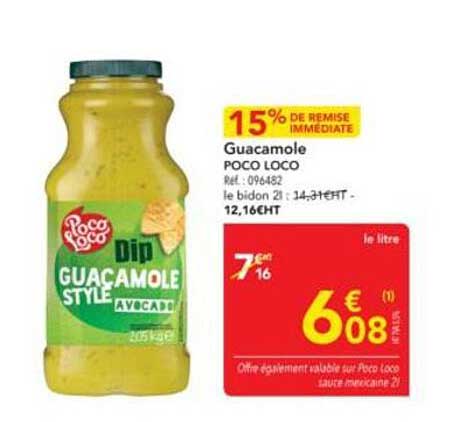 Guacamole POCO LOCO