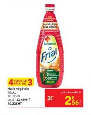 Huile végétale FRIAL