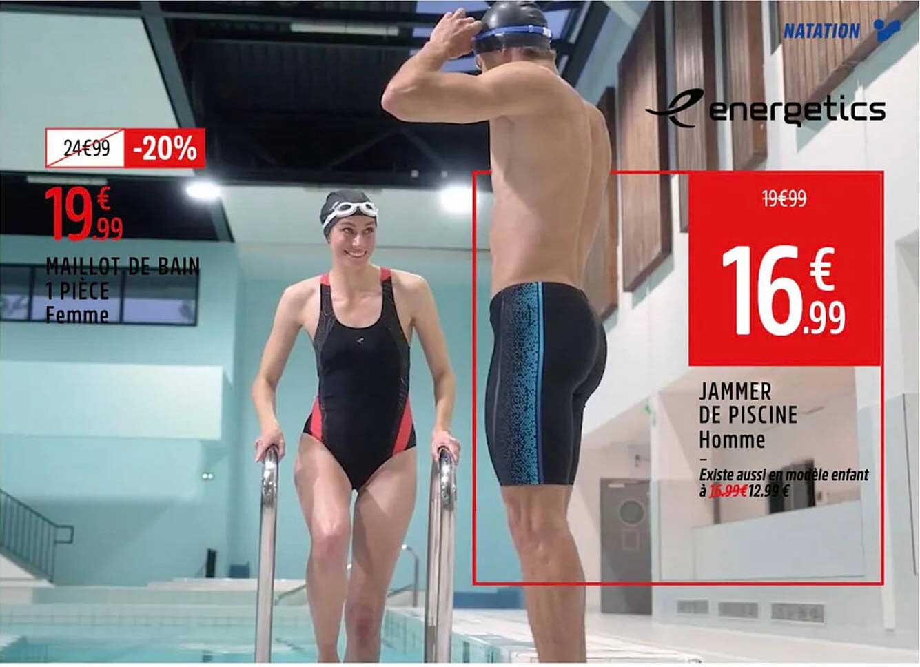 JAMMER DE PISCINE Homme