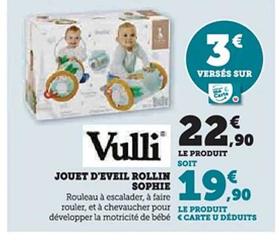 JOUET D'ÉVEIL ROLLIN SOPHIE