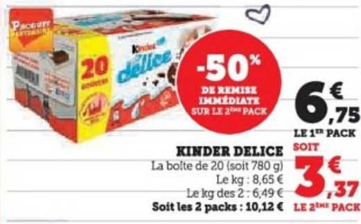 KINDER DELICE
